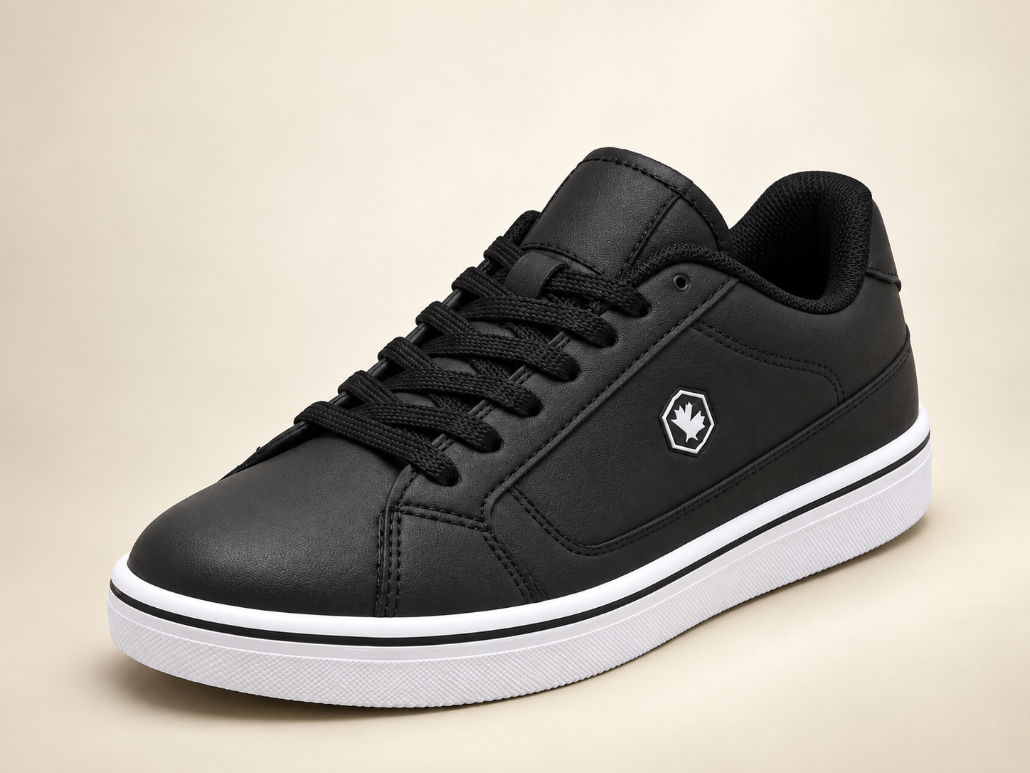 Günlük Rahatlık Sneaker – Siyah & Beyaz